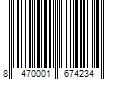 Barcode Image for UPC code 8470001674234