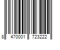 Barcode Image for UPC code 8470001723222