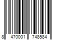 Barcode Image for UPC code 8470001748584