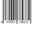 Barcode Image for UPC code 8470001789372