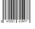 Barcode Image for UPC code 8470001815477