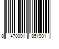 Barcode Image for UPC code 8470001851901