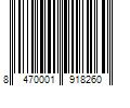 Barcode Image for UPC code 8470001918260