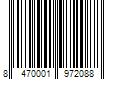 Barcode Image for UPC code 8470001972088