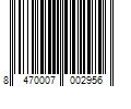 Barcode Image for UPC code 8470007002956