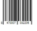 Barcode Image for UPC code 8470007032205