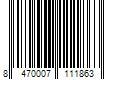 Barcode Image for UPC code 8470007111863