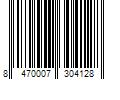 Barcode Image for UPC code 8470007304128