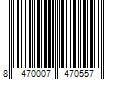 Barcode Image for UPC code 8470007470557