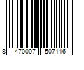 Barcode Image for UPC code 8470007507116