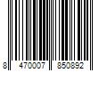 Barcode Image for UPC code 8470007850892