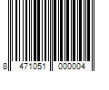 Barcode Image for UPC code 8471051000004