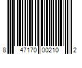 Barcode Image for UPC code 847170002102