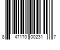 Barcode Image for UPC code 847170002317