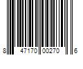 Barcode Image for UPC code 847170002706