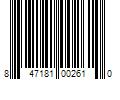 Barcode Image for UPC code 847181002610