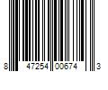 Barcode Image for UPC code 847254006743