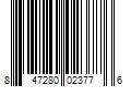 Barcode Image for UPC code 847280023776