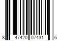 Barcode Image for UPC code 847420074316