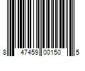 Barcode Image for UPC code 847459001505