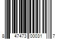 Barcode Image for UPC code 847473000317