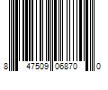 Barcode Image for UPC code 847509068700