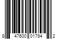 Barcode Image for UPC code 847600017942