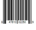 Barcode Image for UPC code 847610022509