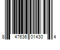 Barcode Image for UPC code 847636014304