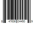 Barcode Image for UPC code 847636044509