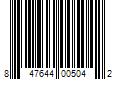 Barcode Image for UPC code 847644005042