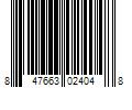 Barcode Image for UPC code 847663024048