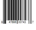 Barcode Image for UPC code 847666007437