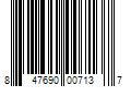 Barcode Image for UPC code 847690007137