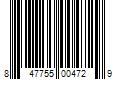 Barcode Image for UPC code 847755004729