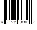 Barcode Image for UPC code 847781048407