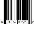 Barcode Image for UPC code 847852002222