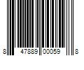 Barcode Image for UPC code 847889000598