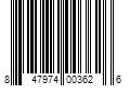 Barcode Image for UPC code 847974003626