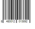 Barcode Image for UPC code 8480012013892