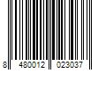 Barcode Image for UPC code 8480012023037