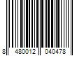 Barcode Image for UPC code 8480012040478