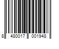 Barcode Image for UPC code 8480017001948