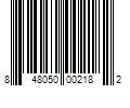 Barcode Image for UPC code 848050002182