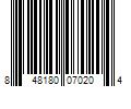 Barcode Image for UPC code 848180070204