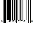 Barcode Image for UPC code 848333026386