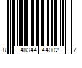 Barcode Image for UPC code 848344440027