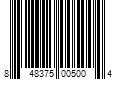 Barcode Image for UPC code 848375005004