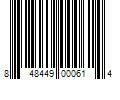 Barcode Image for UPC code 848449000614