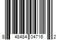 Barcode Image for UPC code 848484047162